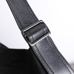 Womens Nylon Leather Shoulder Tote Womens Black Nylon Totes Purse Nylon Tote Purse for Ladies