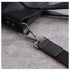 Womens Nylon Leather Tote Womens Black Nylon Totes Purse Nylon Tote Purse for Ladies