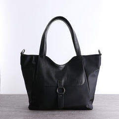 Womens Nylon Leather Tote Womens Black Nylon Totes Purse Nylon Tote Purse for Ladies