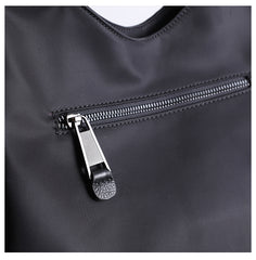 Womens Nylon Leather Tote Womens Black Nylon Totes Purse Nylon Tote Purse for Ladies