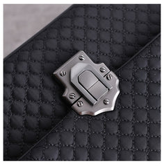 Womens Nylon Mini Shoulder Purse Womens Black Diamond Nylon Chain Shoulder Purse Nylon Chain Purse for Ladies