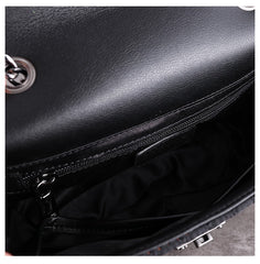 Womens Nylon Mini Shoulder Purse Womens Black Diamond Nylon Chain Shoulder Purse Nylon Chain Purse for Ladies