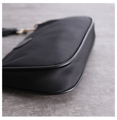 Womens Nylon Mini Shoulder Purse Womens Black Nylon Chain Shoulder Purse Nylon Chain Purse for Ladies
