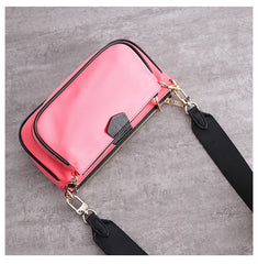 Womens Nylon Mini Shoulder Purse Womens Black Nylon Chain Shoulder Purse Nylon Chain Purse for Ladies