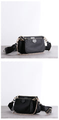 Womens Nylon Mini Shoulder Purse Womens Black Nylon Chain Shoulder Purse Nylon Chain Purse for Ladies