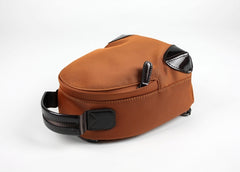 Womens Nylon Small Backpack Purse Wine Convertible Crossbody Bag Nylon Backpack Shoulder Bag for Ladies