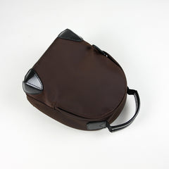 Womens Nylon Small Backpack Purse Wine Convertible Crossbody Bag Nylon Backpack Shoulder Bag for Ladies