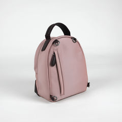 Womens Nylon Small Backpack Purse Light Gray Convertible Crossbody Bag Nylon Backpack Shoulder Bag for Ladies
