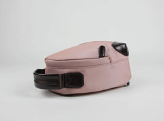 Womens Nylon Small Backpack Purse Pink Convertible Crossbody Bag Nylon Backpack Shoulder Bag for Ladies