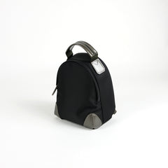 Womens Nylon Small Backpack Purse Light Gray Convertible Crossbody Bag Nylon Backpack Shoulder Bag for Ladies