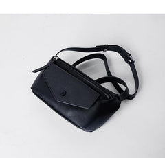 Fashion Womens Black Leather Small Satchel Shoulder Bag Black Side Crossbody Bag Purse for Girls