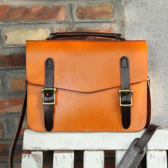Womens Leather Satchel Bag Cambridge Green Structured Satchel Bag Purse - Annie Jewel