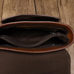 Fashion Womens Brown Leather Satchel Handbag Small Black Satchel Bag Crossbody Bags for Ladies