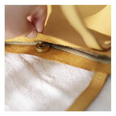 Stylish Womens Yellow Leather Tote Bags For Work Yellow Tote Shopper Bag Purse for Women