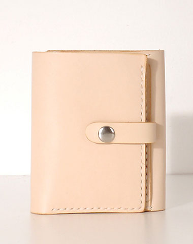 Handmade Leather billfold trifold wallet wallet purse cute small women wallet - EverHandmade