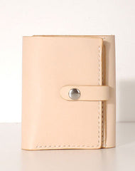 Handmade Leather billfold trifold wallet wallet purse cute small women wallet - EverHandmade