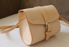 Handmade vintage cute rustic leather crossbody Shoulder Bag for girl women lady - EverHandmade
