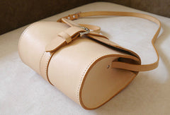 Handmade vintage cute rustic leather crossbody Shoulder Bag for girl women lady - EverHandmade