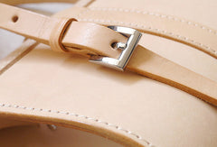 Handmade vintage cute rustic leather crossbody Shoulder Bag for girl women lady - EverHandmade