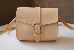 Handmade vintage cute rustic leather crossbody Shoulder Bag for girl women lady - EverHandmade