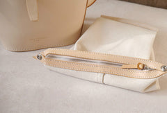 Handmade vintage busket rustic leather crossbody Shoulder Bag for girl women lady - EverHandmade