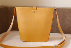 Handmade vintage busket rustic leather crossbody Shoulder Bag for girl women lady - EverHandmade