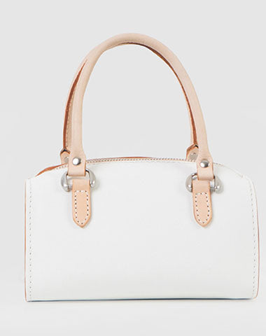 Handmade Leather handbag shopper bag boston purse for women leather bag