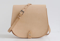 Handmade leather womens Shoulder Bag Saddle Purse for Women