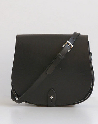 Handmade Leather crossbody bag shoulder bag small black for women leather shoulder purse - EverHandmade