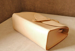 Handmade leather crossbody Satchel School messenger Shoulder Bag for women - EverHandmade