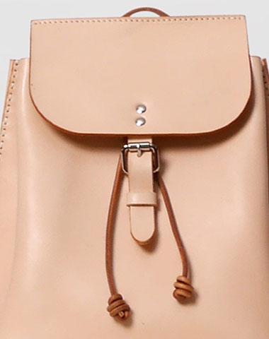 Handmade Leather backpack bag purse shoulder bag phone satchel bag - EverHandmade