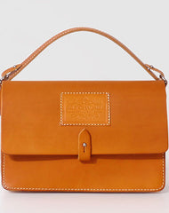 Handmade Leather handbag shoulder bag purse Tan phone crossbody bag