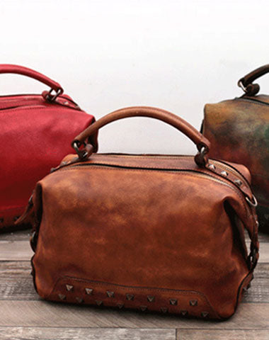 Handmade Leather phone bag handbag purse for women leather shoulder bag crossbody bag - EverHandmade