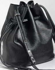Handmade Leather bucket bag shoulder bag for women leather crossbody bag - EverHandmade