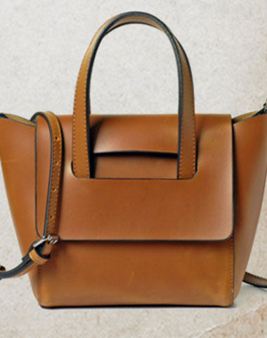 Handmade Vintage Leather Womens Handbag Shoulder Bag for Women - EverHandmade