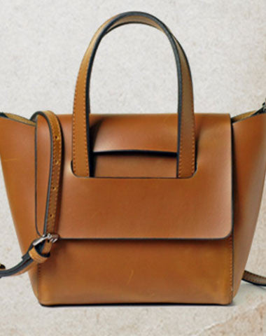 Handmade Vintage Leather Womens Handbag Shoulder Bag for Women