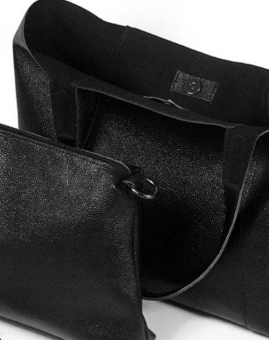 Handmade Leather handbag shoulder bag large tote for women leather shopper bag - EverHandmade