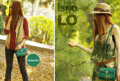 Handcraft retro crossbody leather floral hand dyed shoulder bag /handbag for women - EverHandmade