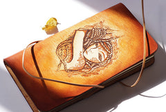 Handmade vintage leather notebook leather journal leather book