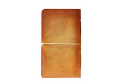 Handcraft vintage brown leather notebook/travel book/diary/journal