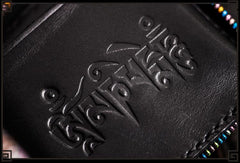Handmade Leather Small Tooled Mens billfold Chain Wallet Cool Chain Wallet Biker Wallet for Men