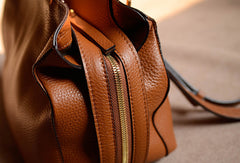 Handmade Genuine Leather Handbag Crossbody Bag Shoulder Bag Purse For Women - EverHandmade