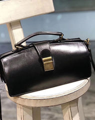 Vintage Womens Red Leather Doctor Handbag Purses Vintage Handmade Doctor Crossbody Purse for Women