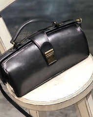 Vintage Womens Red Leather Doctor Handbag Purses Vintage Handmade Doctor Crossbody Purse for Women