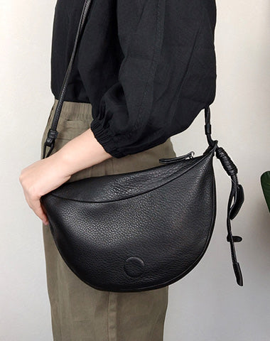 Fashion Women Black Leather Saddle Shoulder Bag Side Bag Green Saddle Crossbody Bag Purse For Women