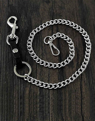 Hook Silver Punk Pants Chain Fashion Wallet Chain Biker Wallet Chain For Men