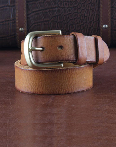 Genuine Leather Punk Rock Biker Trucker Mens Belt Men Black Coffee Belt for Men