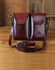 Leather Belt Pouch Mens Small Cases Waist Bag Hip Pack Belt Bag Fanny Pack Bumbag for Men