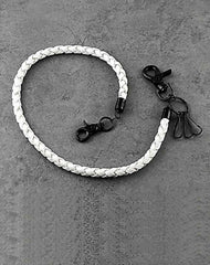 Fashion White Biker Chain Wallet Pants Chain jeans chain jean chain Wallet Chain For Men