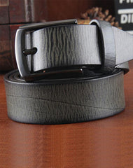 Genuine Leather Punk Rock Biker Trucker Mens Belt Men Black Coffee Belt for Men